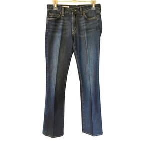 Y2K Red Engine Garnet Jeans Women’s Size 29x32 Bootcut Made in USA Vintage Denim